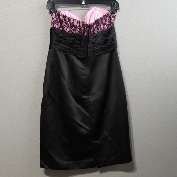 Black Strapless Betsey Johnson Dress - Picture 2 of 4